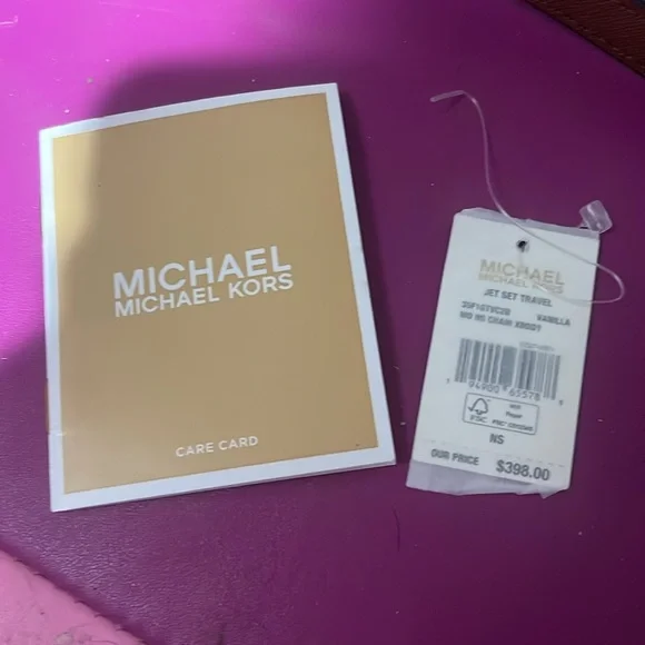 Michael Kors jet set travel handbag